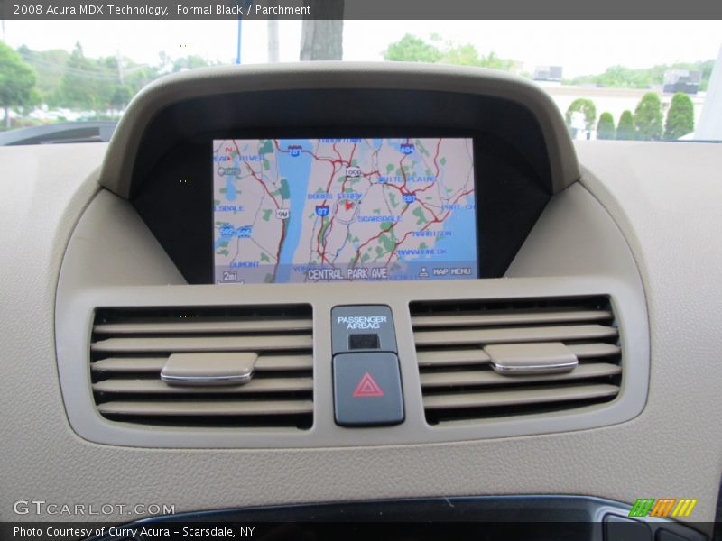 Formal Black / Parchment 2008 Acura MDX Technology