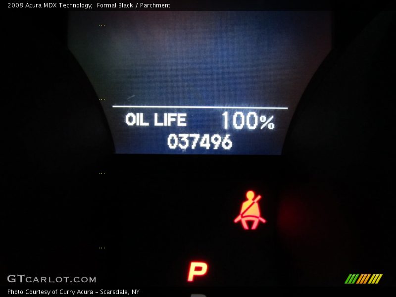 Formal Black / Parchment 2008 Acura MDX Technology