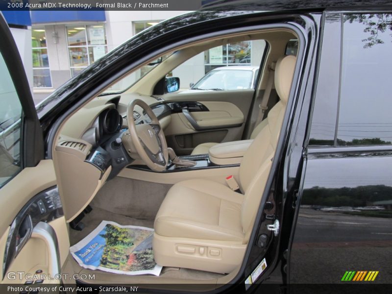 Formal Black / Parchment 2008 Acura MDX Technology