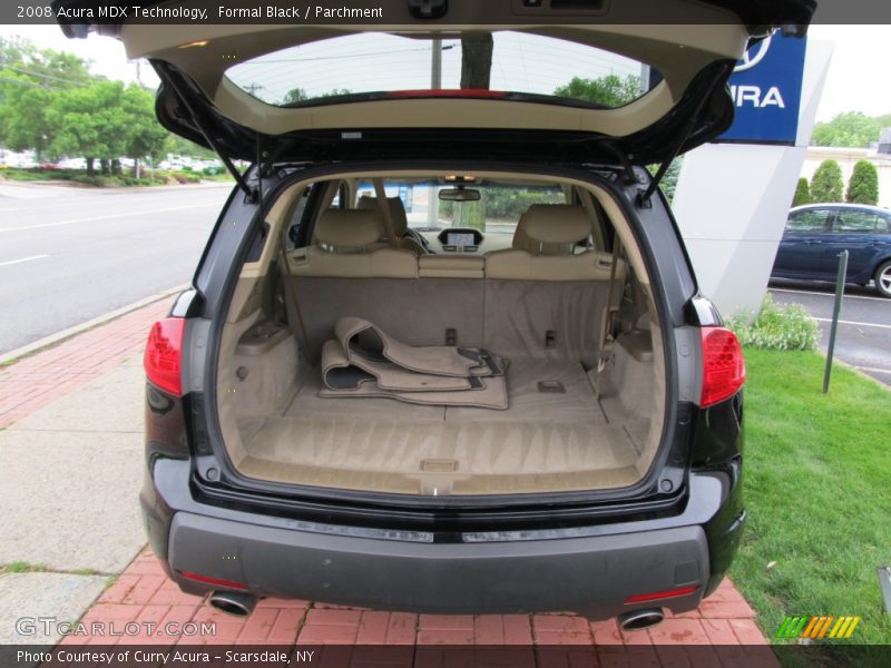 Formal Black / Parchment 2008 Acura MDX Technology