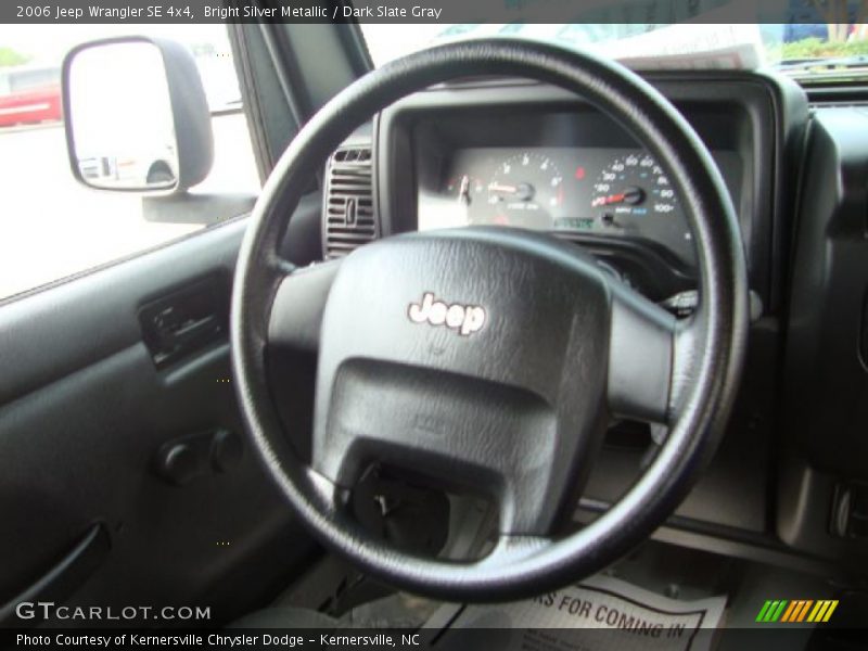 Bright Silver Metallic / Dark Slate Gray 2006 Jeep Wrangler SE 4x4
