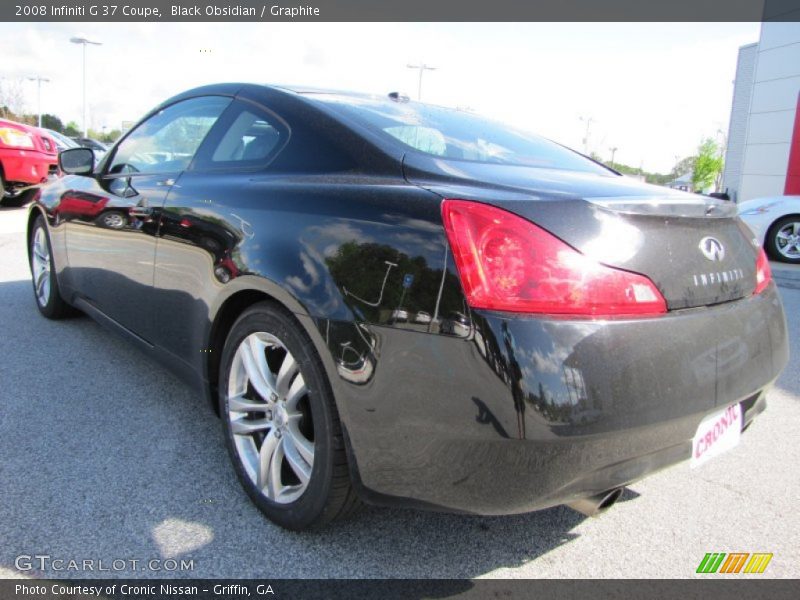 Black Obsidian / Graphite 2008 Infiniti G 37 Coupe