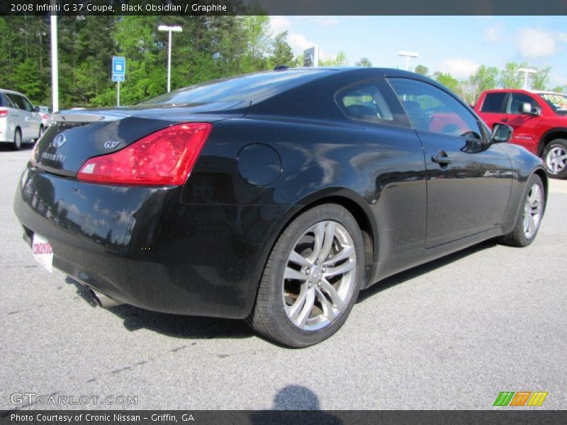 Black Obsidian / Graphite 2008 Infiniti G 37 Coupe