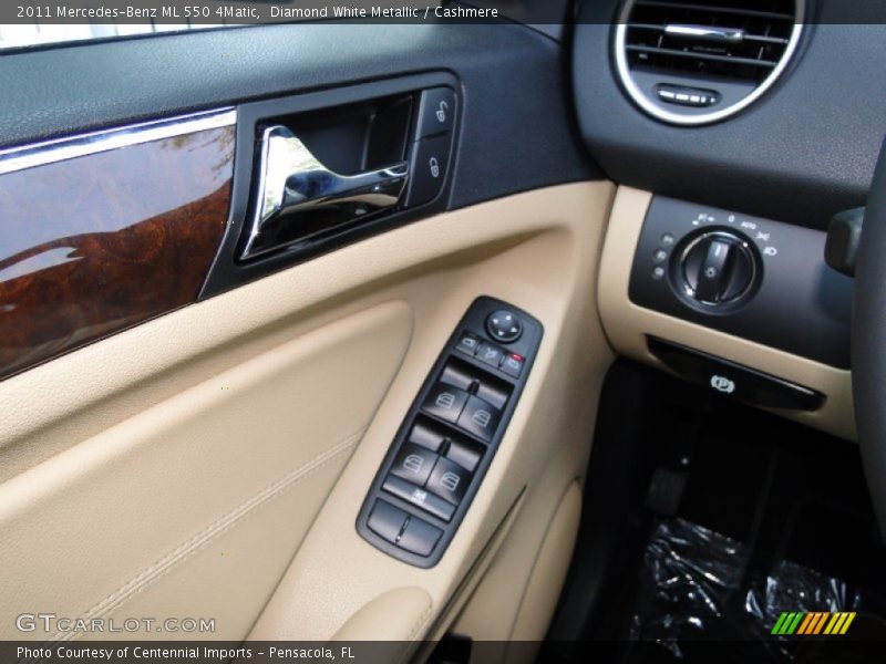 Controls of 2011 ML 550 4Matic