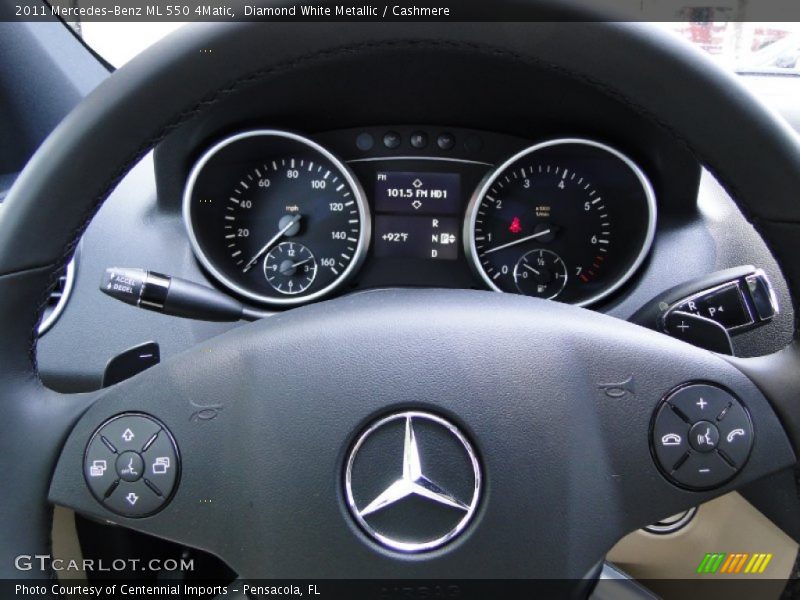  2011 ML 550 4Matic Steering Wheel