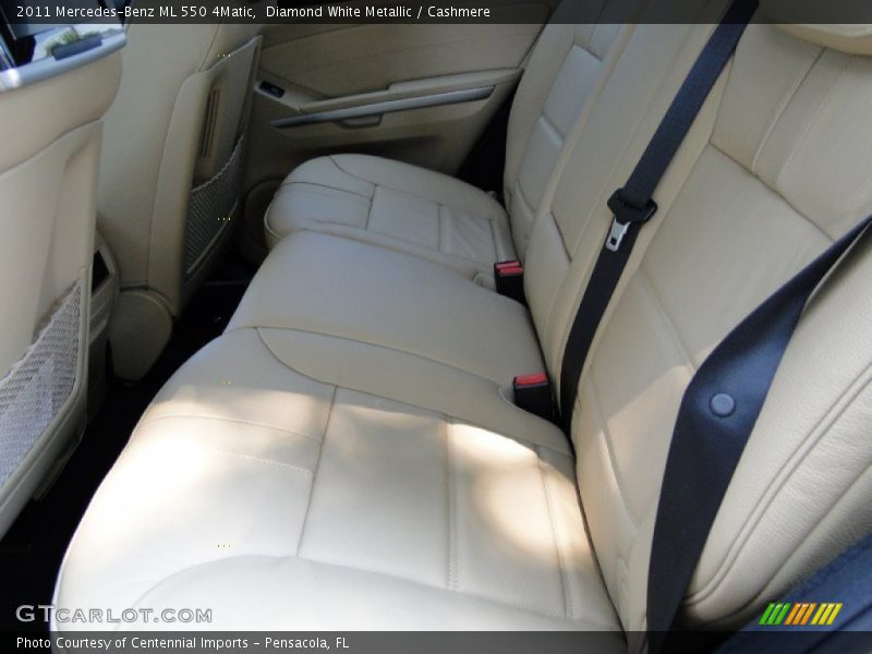 Diamond White Metallic / Cashmere 2011 Mercedes-Benz ML 550 4Matic