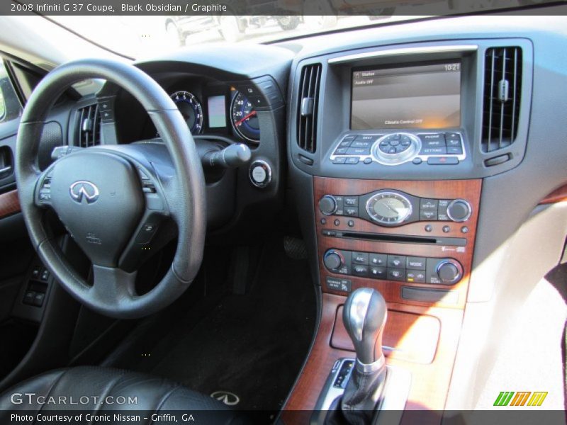 Black Obsidian / Graphite 2008 Infiniti G 37 Coupe