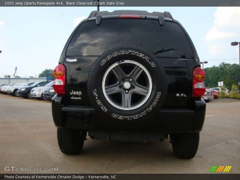 Black Clearcoat / Dark Slate Gray 2003 Jeep Liberty Renegade 4x4