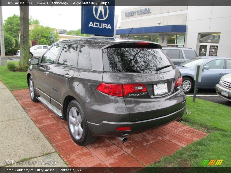 Grigio Metallic / Taupe 2009 Acura RDX SH-AWD Technology
