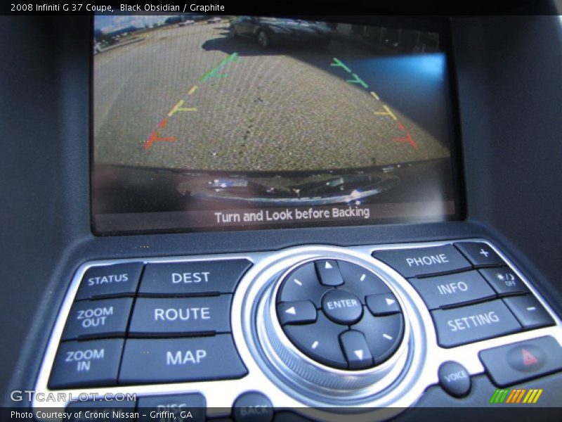 Black Obsidian / Graphite 2008 Infiniti G 37 Coupe