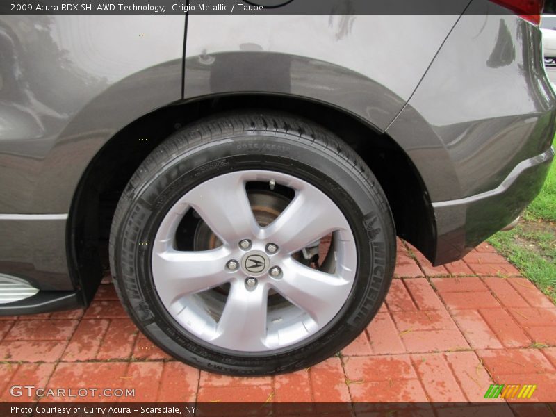 Grigio Metallic / Taupe 2009 Acura RDX SH-AWD Technology