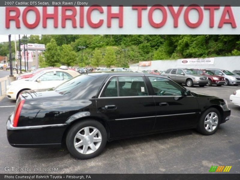 Black Raven / Ebony 2007 Cadillac DTS Sedan