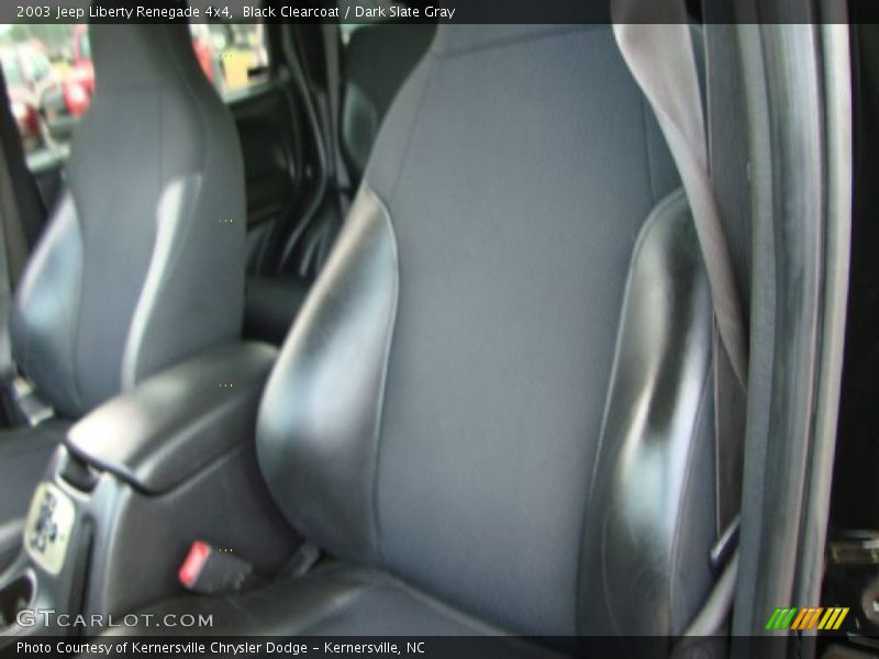 Black Clearcoat / Dark Slate Gray 2003 Jeep Liberty Renegade 4x4