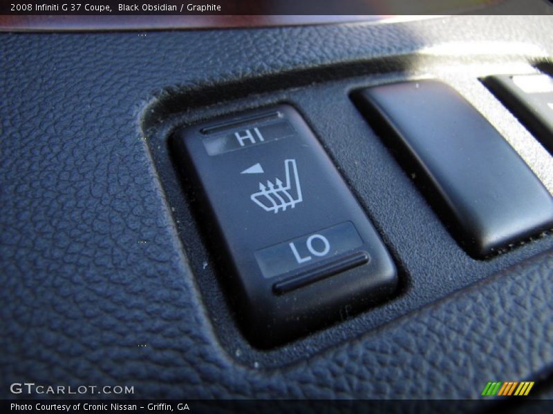 Black Obsidian / Graphite 2008 Infiniti G 37 Coupe