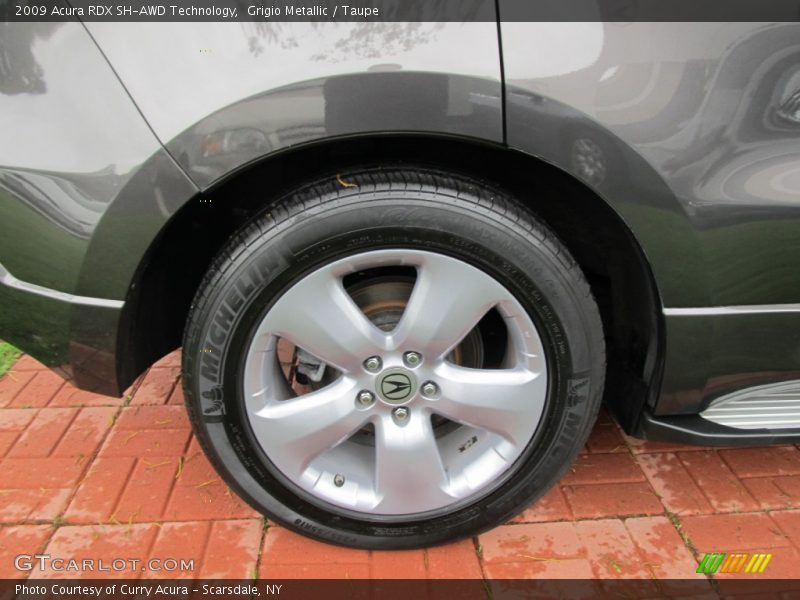 Grigio Metallic / Taupe 2009 Acura RDX SH-AWD Technology