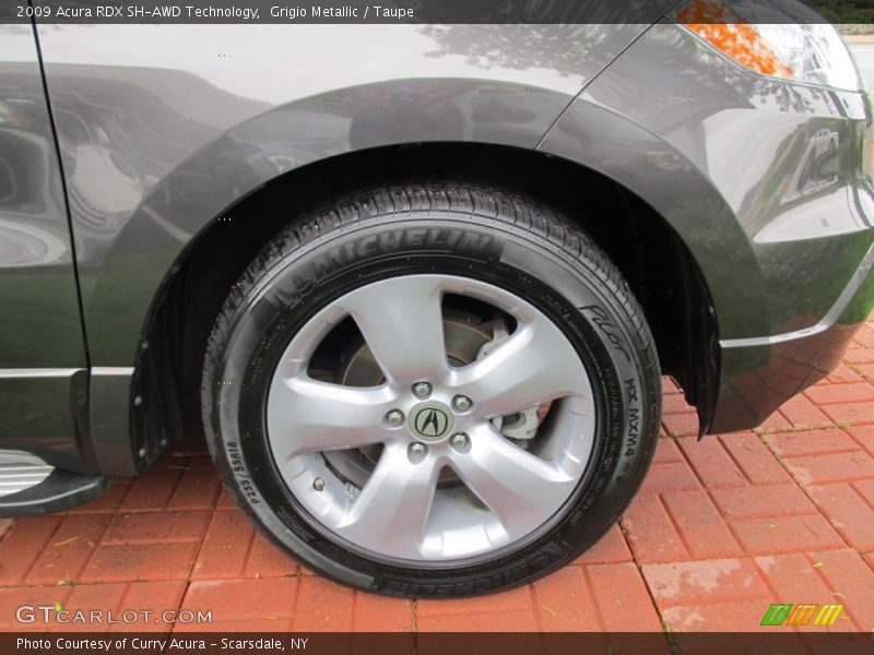 Grigio Metallic / Taupe 2009 Acura RDX SH-AWD Technology