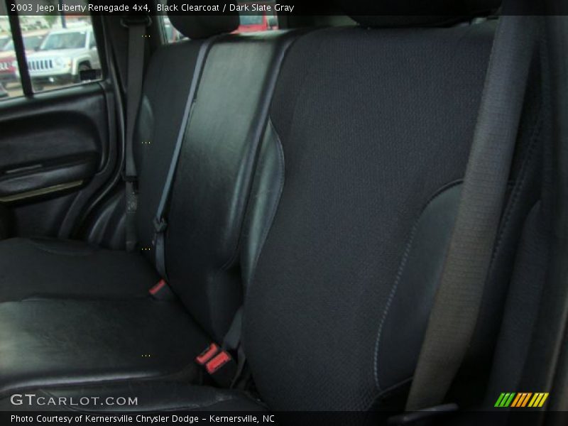 Black Clearcoat / Dark Slate Gray 2003 Jeep Liberty Renegade 4x4