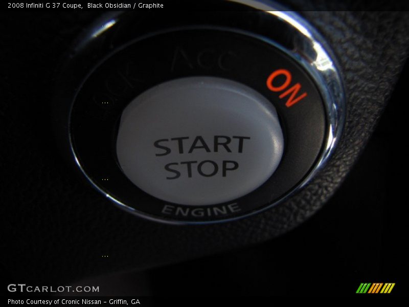 Black Obsidian / Graphite 2008 Infiniti G 37 Coupe