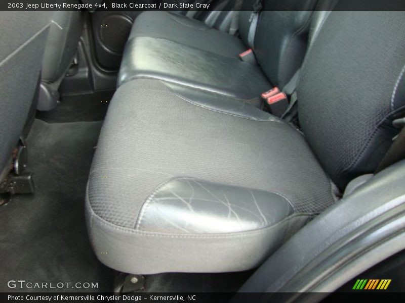 Black Clearcoat / Dark Slate Gray 2003 Jeep Liberty Renegade 4x4