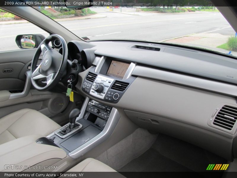 Grigio Metallic / Taupe 2009 Acura RDX SH-AWD Technology