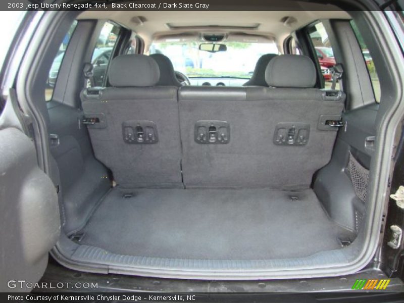 Black Clearcoat / Dark Slate Gray 2003 Jeep Liberty Renegade 4x4