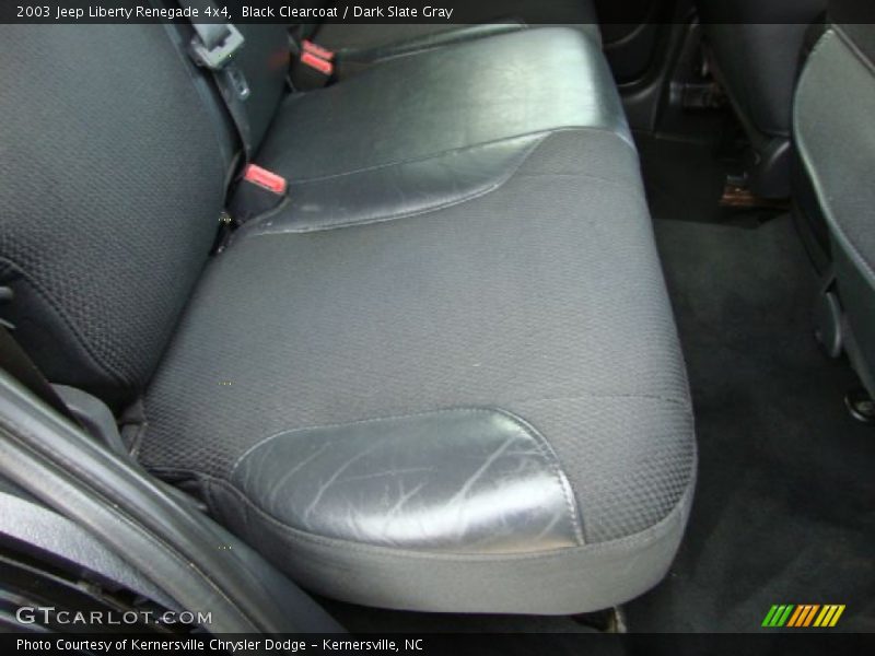 Black Clearcoat / Dark Slate Gray 2003 Jeep Liberty Renegade 4x4