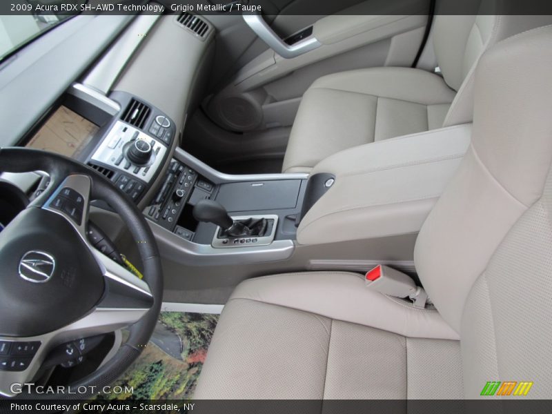 Grigio Metallic / Taupe 2009 Acura RDX SH-AWD Technology