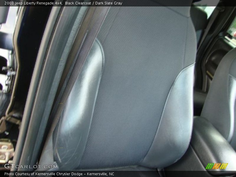 Black Clearcoat / Dark Slate Gray 2003 Jeep Liberty Renegade 4x4