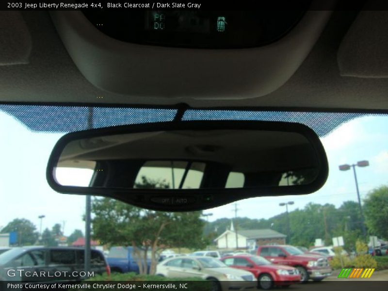 Black Clearcoat / Dark Slate Gray 2003 Jeep Liberty Renegade 4x4