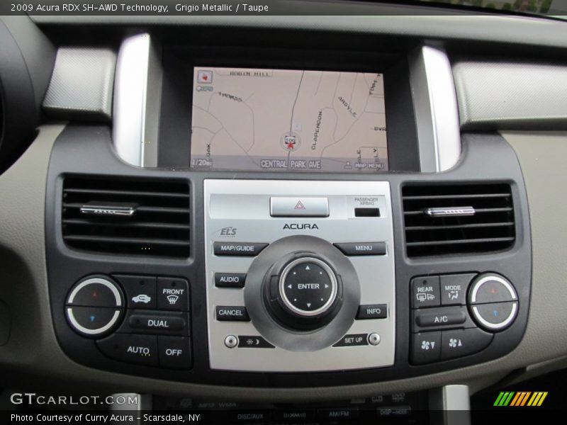 Grigio Metallic / Taupe 2009 Acura RDX SH-AWD Technology