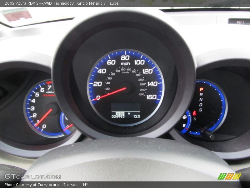 Grigio Metallic / Taupe 2009 Acura RDX SH-AWD Technology