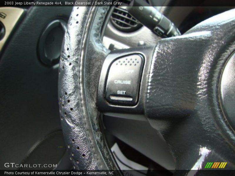 Black Clearcoat / Dark Slate Gray 2003 Jeep Liberty Renegade 4x4