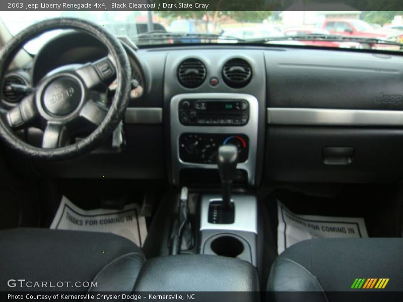 Black Clearcoat / Dark Slate Gray 2003 Jeep Liberty Renegade 4x4