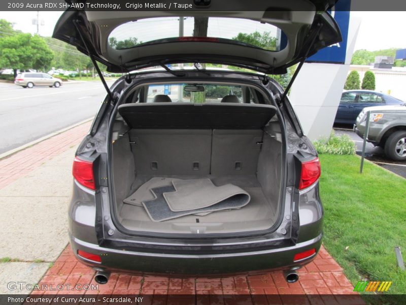 Grigio Metallic / Taupe 2009 Acura RDX SH-AWD Technology