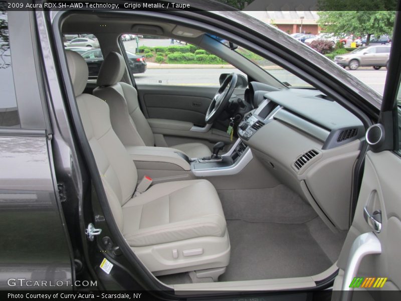 Grigio Metallic / Taupe 2009 Acura RDX SH-AWD Technology