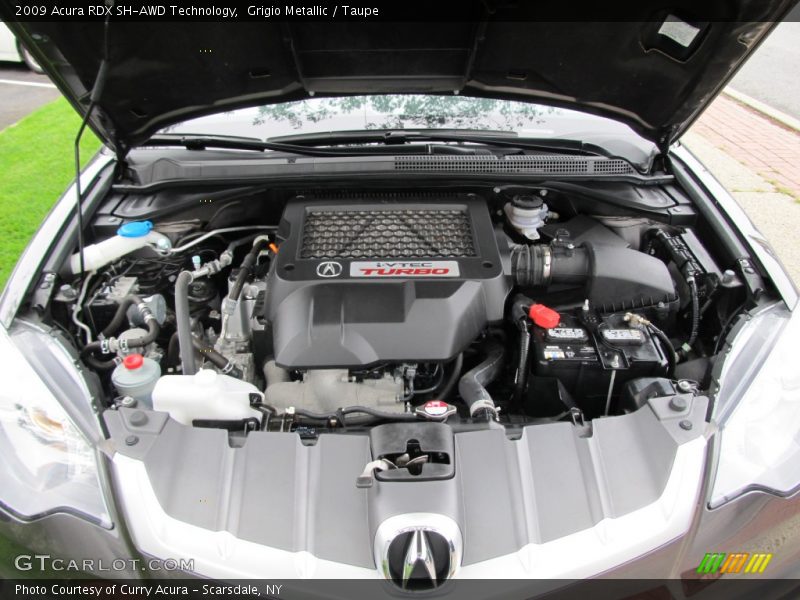 Grigio Metallic / Taupe 2009 Acura RDX SH-AWD Technology