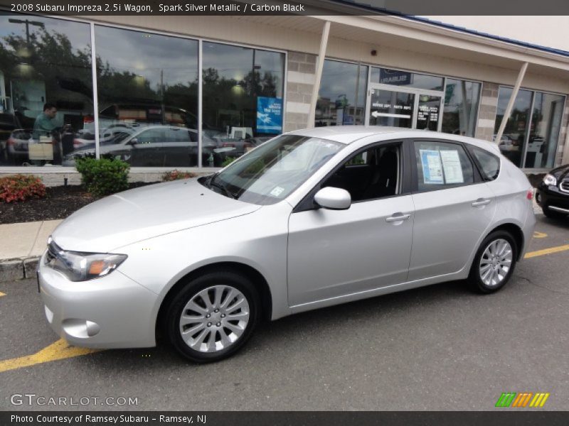 Spark Silver Metallic / Carbon Black 2008 Subaru Impreza 2.5i Wagon