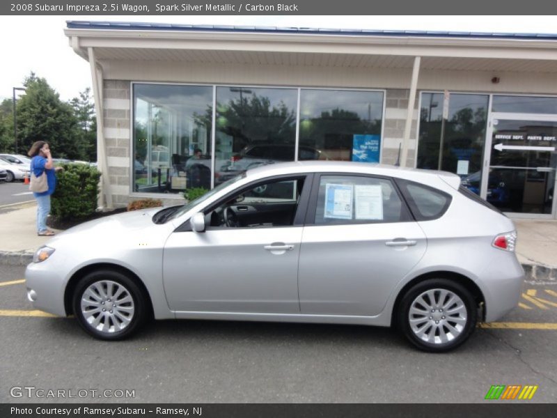 Spark Silver Metallic / Carbon Black 2008 Subaru Impreza 2.5i Wagon