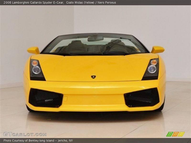 Giallo Midas (Yellow) / Nero Perseus 2008 Lamborghini Gallardo Spyder E-Gear