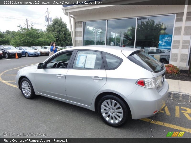Spark Silver Metallic / Carbon Black 2008 Subaru Impreza 2.5i Wagon