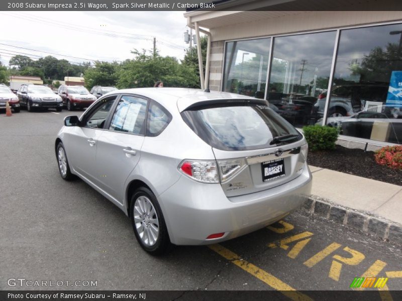 Spark Silver Metallic / Carbon Black 2008 Subaru Impreza 2.5i Wagon
