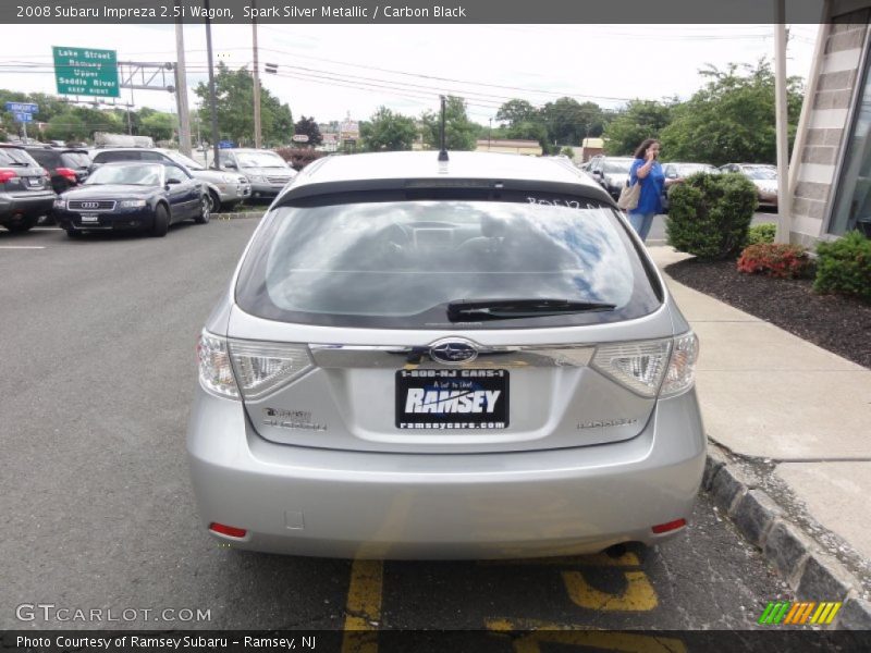 Spark Silver Metallic / Carbon Black 2008 Subaru Impreza 2.5i Wagon