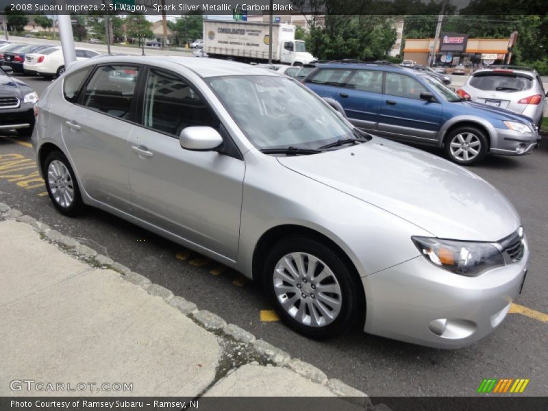 Spark Silver Metallic / Carbon Black 2008 Subaru Impreza 2.5i Wagon