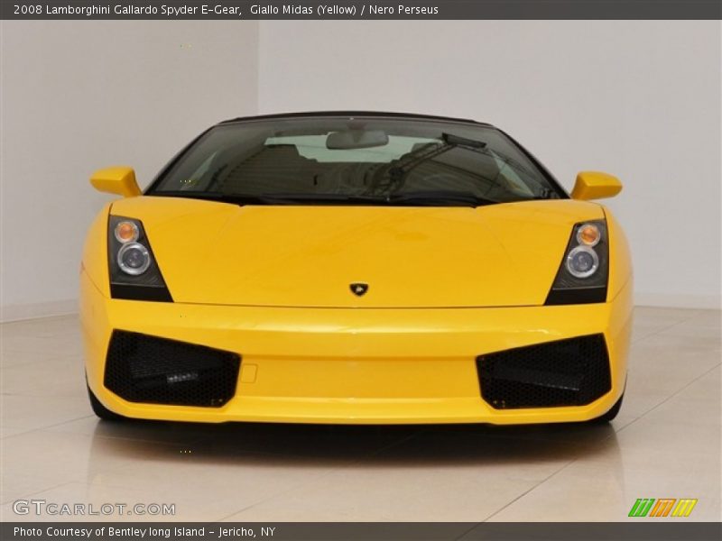 Giallo Midas (Yellow) / Nero Perseus 2008 Lamborghini Gallardo Spyder E-Gear