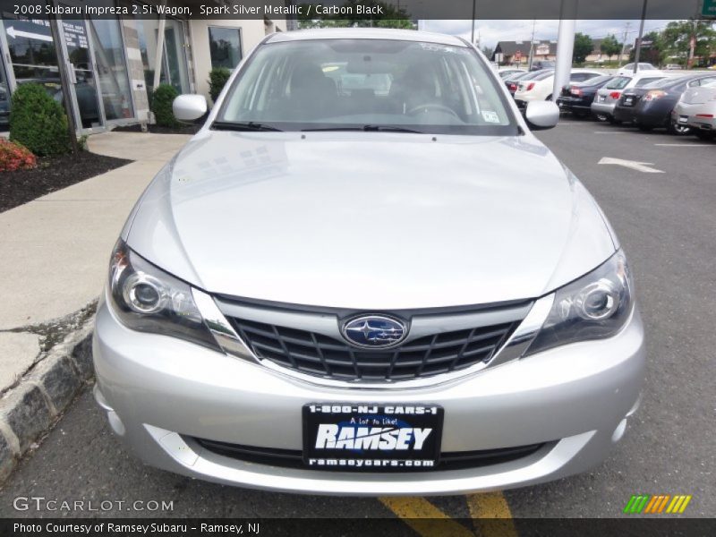 Spark Silver Metallic / Carbon Black 2008 Subaru Impreza 2.5i Wagon