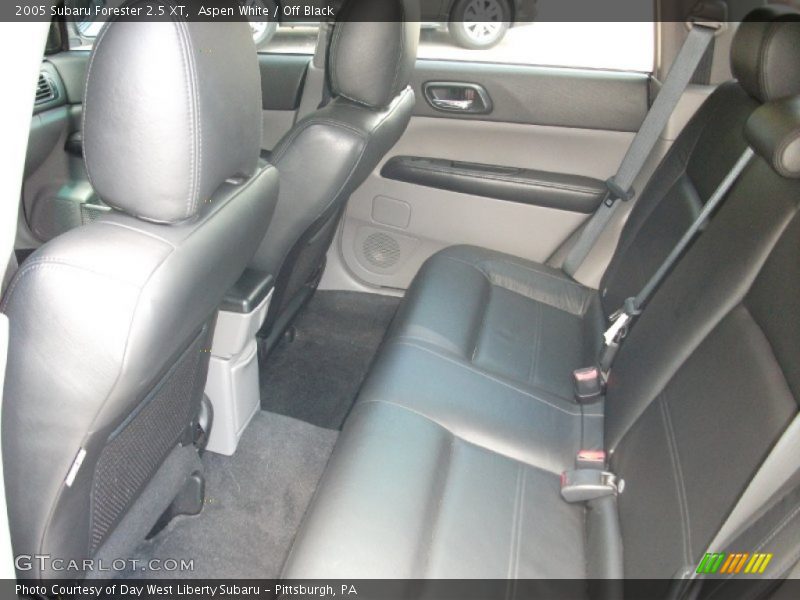 Aspen White / Off Black 2005 Subaru Forester 2.5 XT