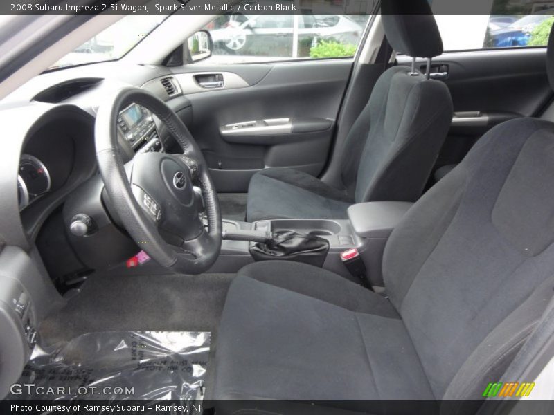 Spark Silver Metallic / Carbon Black 2008 Subaru Impreza 2.5i Wagon