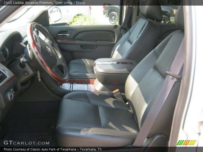  2010 Escalade Premium Ebony Interior