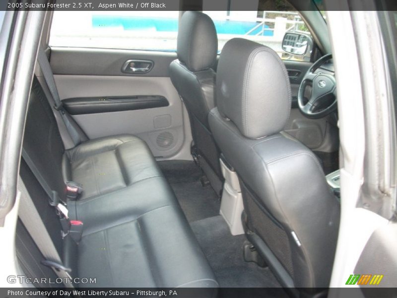 Aspen White / Off Black 2005 Subaru Forester 2.5 XT