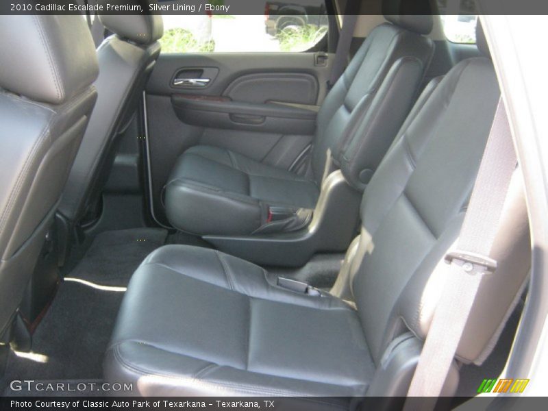  2010 Escalade Premium Ebony Interior
